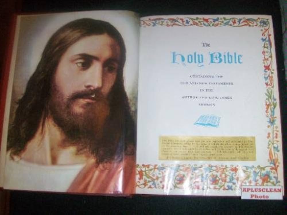 ビンテージ HOLY BIBLE 聖書 2冊セット ビンテージ HOLY BIBLE